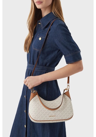 Michael Kors Logolu Çıkarılabilir Askılı Çanta 32s6gj6w8b149 Kadın Çanta 32s6gj6w8b 149 Ekru