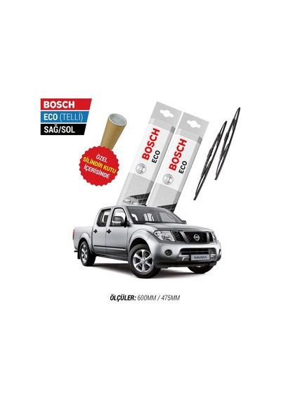 Bosch Eco Nissan Navara Silecek Takımı (2005-2013)
