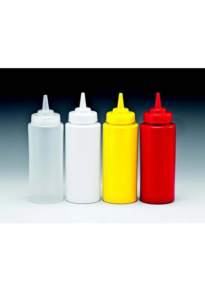 Mayonez Sos Şişesi - 1000ml Dev Boy Sarı Çok Renkli