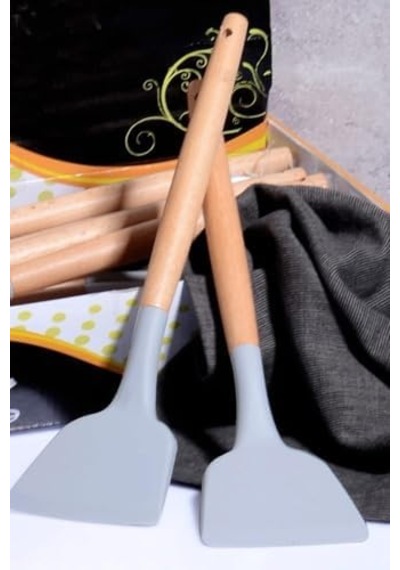 Porselen Diyarı Bambu Saplı Silikon Spatula No Color 0