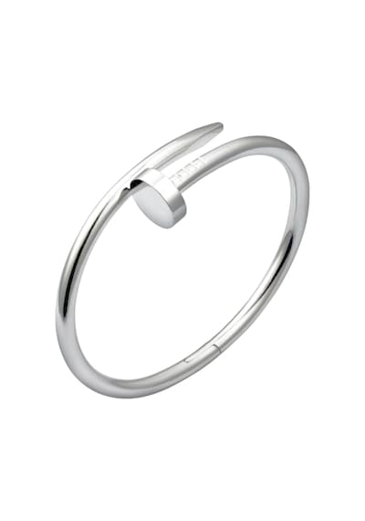 Brezza Lusso Jewelry Gümüş Paslanmaz Çelik Çivi Kadın  Bileklik Gümüş