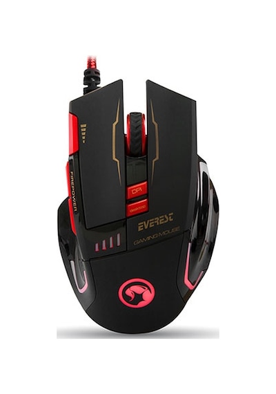 Everest SGM-X10 Kablolu Oyuncu Mouse + Mouse Pad
