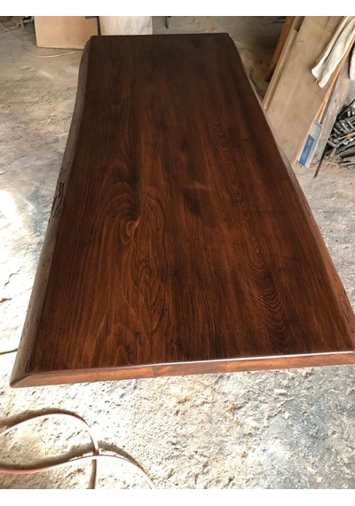 Bintaşmobilya Doğal Gürgen Ağacı Kütük Masa Üstü Tablası 70X140.Cm