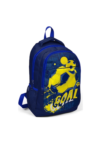 Coral High Kids Sarı Lacivert Goal Desenli Okul Sırt Çantası 14379