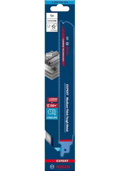 Bosch Expert S 1155 Hhm Metal İçin 225 Mm Panter Testere 1'li 2608900374