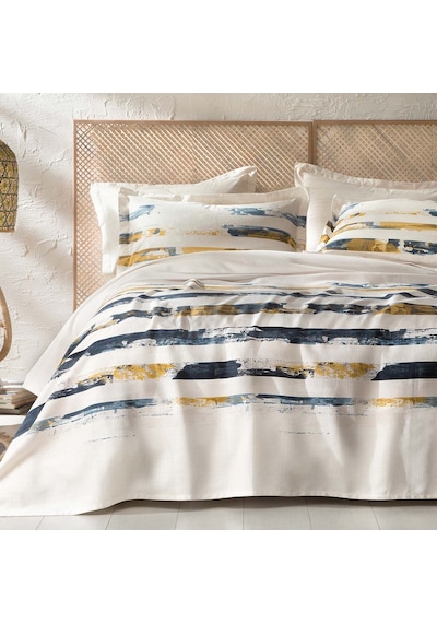 Yataş Bedding Stain Tek Kişilik Pike Takımı - Bej Yataş Bedding Stain Tek Kişilik Pike Takımı - Bej