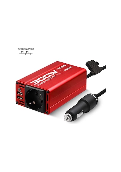 Kobb Kbn300 12v/220v 300watt Modifiye Sinüs Dönüştürücü İnvertör Fr Kbn300