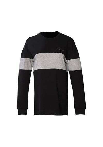 Hummel Baden Tunic Kadin Günlük Sweatshirts 960029-2001 Siyah Siyah
