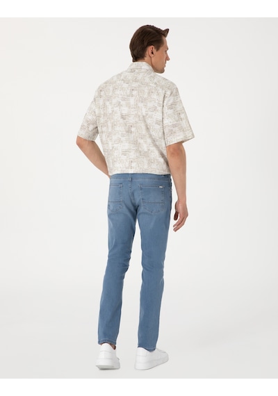 Pierre Cardin Erkek Açık Mavi Pantolon Jean 50302721-vr003 Açık Mavi