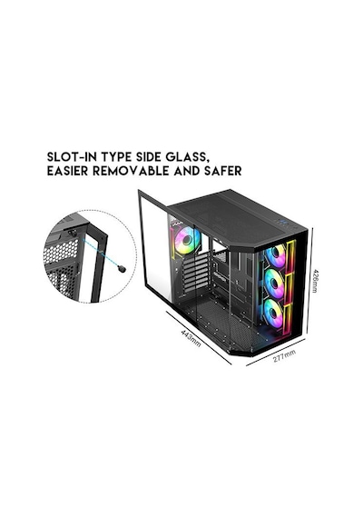 Eternal Power Aquaforce X 750w Power Supply Aqua Black Edition