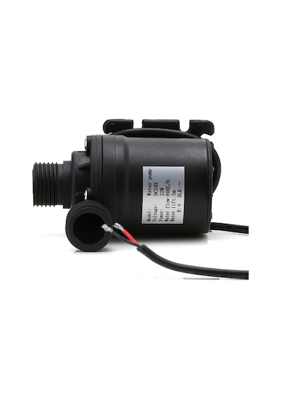 24 Volt Dalgıç Tip Mini Su Pompası Saat/800 L 8 x 5 x 6.5 Cm