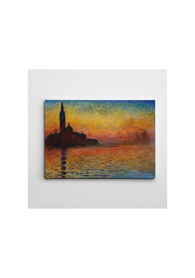 Monet San Giorgio Maggiore At Dus Kanvas Tablo