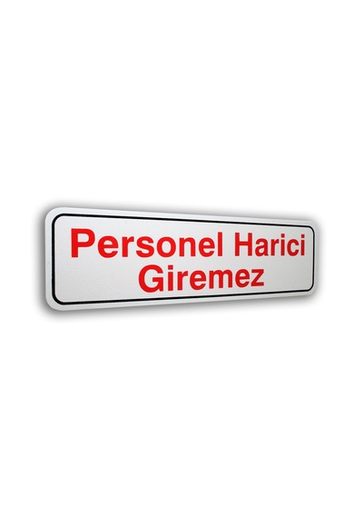 Pvc Dekote Kapı İsimlikleri 7 25 1 Adet