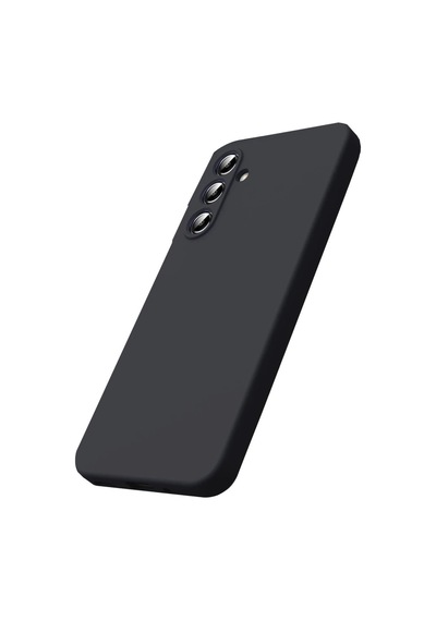 Samsung Galaxy S25 Fe First Silikon - Siyah Düz Renkli