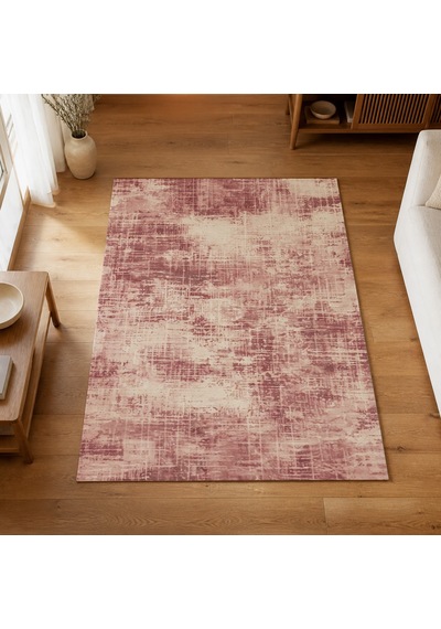 Kartela Halı Alea Halı Jüt Taban Dokuma Halı Gül Kurusu - 160 X 240 Cm