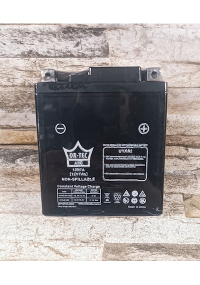 Or-tec 12n7a 12v7ah Motosiklet Aküsü 2025