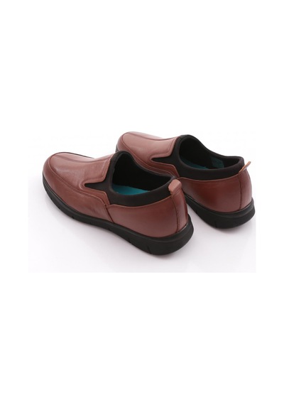 King Paolo C1077 Erkek Ss Battal Cool Comfort Deri Ayakkabı D.taba-str Sy