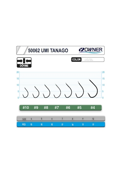 Owner 50062 Umi-tanago White İğne 4