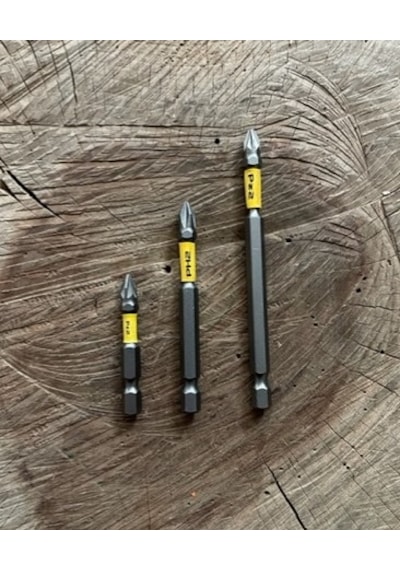 AZM PZ2*10CM MIKNATISLI YILDIZ BİTS UÇ PH2 UÇ VİDA SIKMA UCU 3PCS