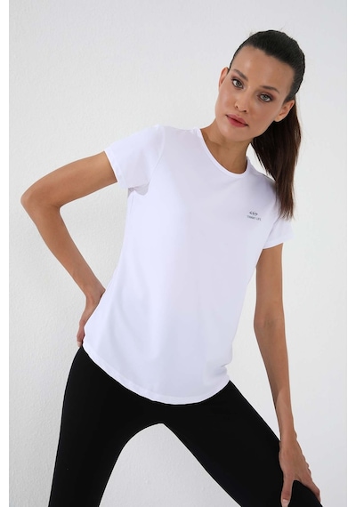 Tommy Life Beyaz Basic Kısa Kol Standart Kalıp O Yaka Kadın T-shirt - 97144 Beyaz