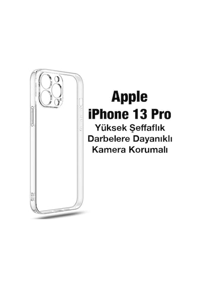 Ally Space Apple Uyumlu iPhone 13 Pro 6.1Inç Kamera Korumali Premium Silikon 228318676