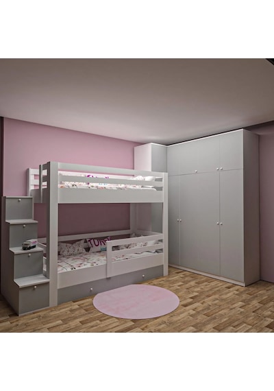 Airplane Genç Odası Takımı Mdf Siyah Airplane Genç Odası Takımı Mdf Siyah