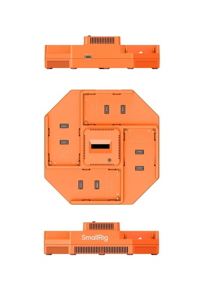 Smallrig 4837 Np-f Serisi 4 Kanallı Kamera Pil Şarj Cihazı Siyah
