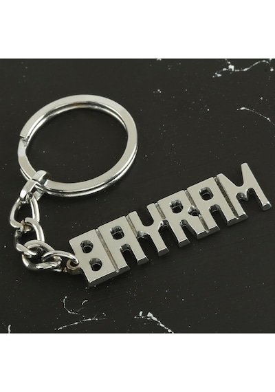 Bayram - 631 - - Nazblsmm - İsimli Anahtarlık Çok Renkli
