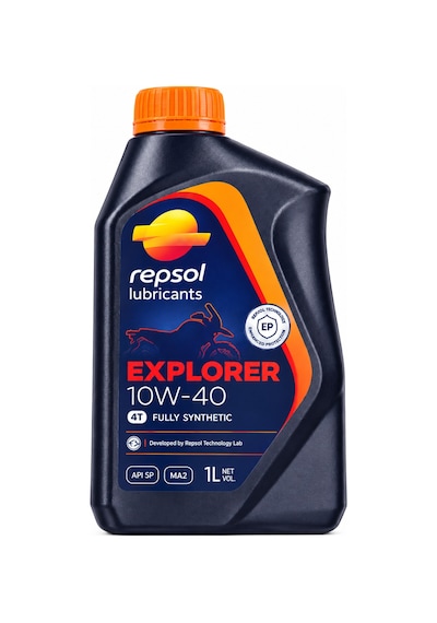 Repsol Explorer 4t 10w-40 Tam Sentetik Motosiklet Motor Yağı 1l Pipetli Kolay Dolum Jaso Ma2