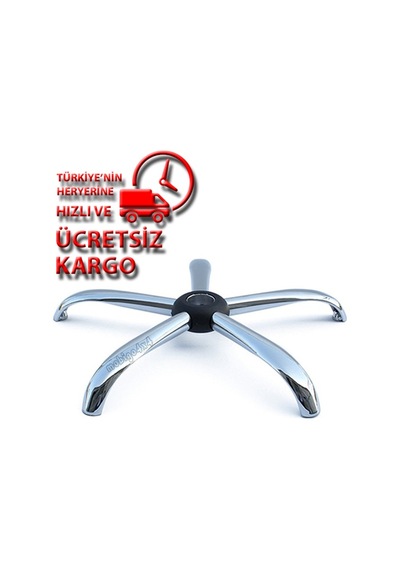 Modifiyepark Mobigo4X4 Ofis Koltuğu Metal Ayak Büro Koltuğu Krom Metal Ayak Metal Ayak