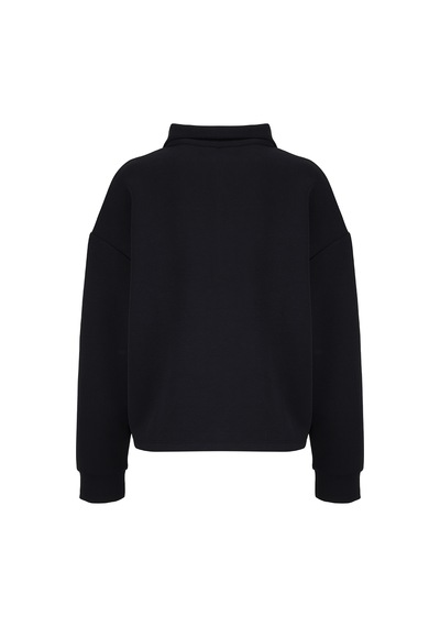 Fabrika Siyah Kadın Loose Fit Sweatshirt F6wl-swt0032-m