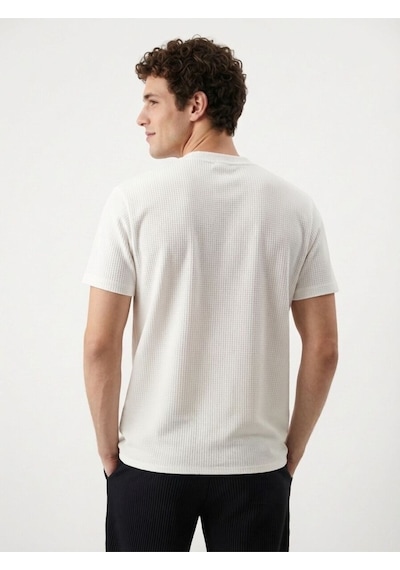 LOFT Regular Fit Erkek Tshirt K.kol Lf2040918 Q1.v1 Beyaz