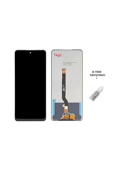 Wan Dey - İnfinix Note 10 Pro Uyumlu Lcd Ekran Dokunmatik Servıce Pack Lcd + B-7000