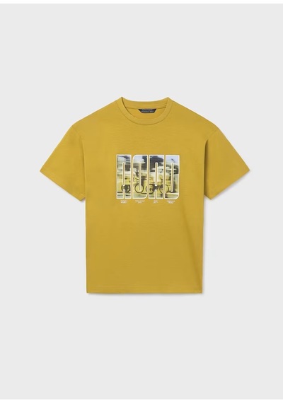Mayoral Erkek Çocuk T-shirt 6033 Sarı