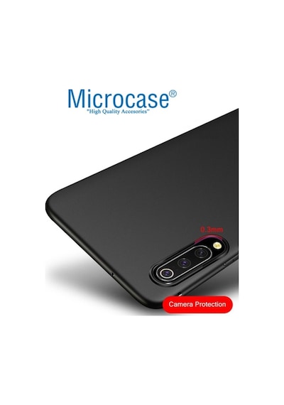 Microcase Meizu 16Xs Elektrocase Serisi Silikon Kilif - Siyah 383214486