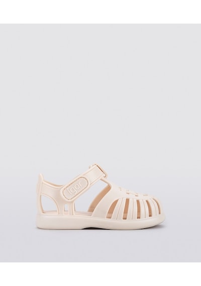 İgor Igor S10271-079 Tobby Solid Unisex Çocuk Sandalet Krem