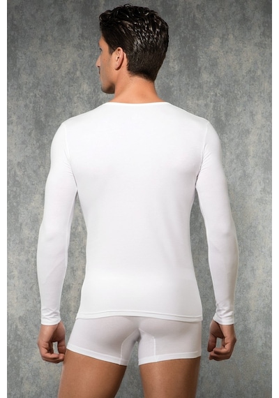 Doreanse Erkek Viloft Termal Yuvarlak Yaka Uzun Kol T Shirt 2965 Çok Renkli