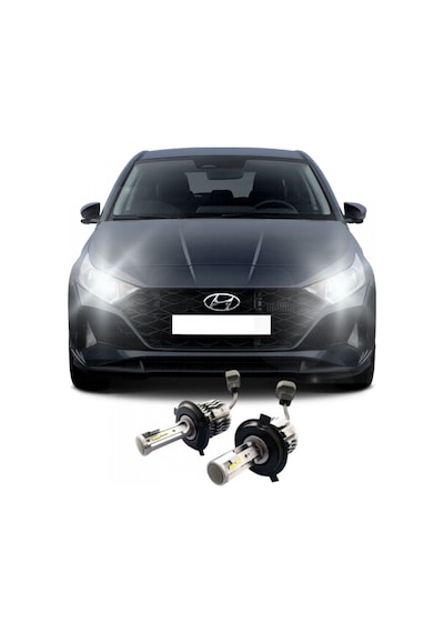 Megamarket06 Hyundaı I20 2020-sonrası Led Xenon Oto Ampulü H4 Zero