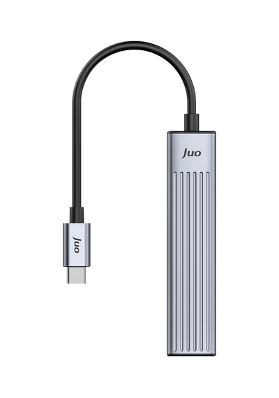 Juo Type-c 4 Portlu 1x Usb-a 1x Type-c Rj45 Gigabit Ethernet 100w Pd Şarj Girişi Çoklayıcı Dönüştürücü Hub