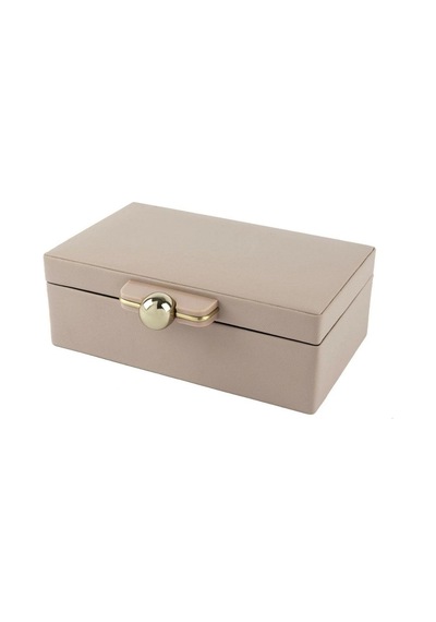 Mikasa Moor Rex Pembe Deri Gold Kulplu Kutu 27x20x9cm