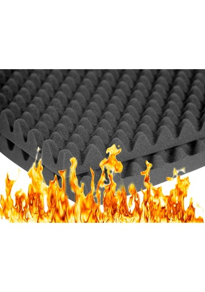 30Mm Yanmaz Akustik Yumurta Sünger 50Dns 10Adet 100Cmx100Cm 10M2