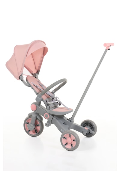Flow 9in1 Smart Trike Çift Yönlü, Yatabilir, Katlanabilir, Denge Bisikleti Özellikli Bebek Ve Çocuk Bisikleti Pembe