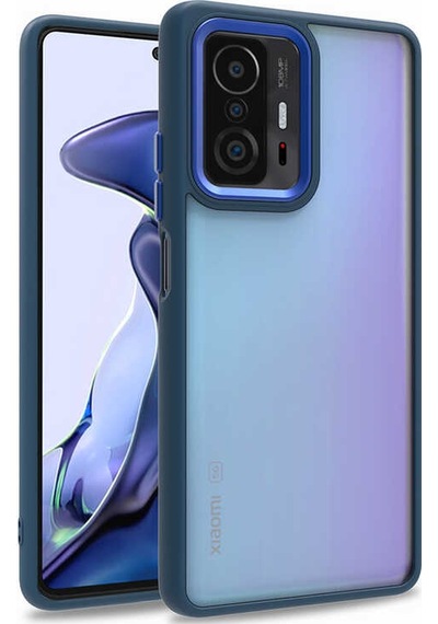 Xiaomi Mi 11T 5G Kılıf Zore Flora Buton,Kenar Çevresi Renkli Kılıf