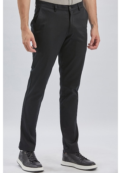 İmza Siyah Armürlü Pamuklu Likralı Yan Cepli Slim Fit Dar Kesim Casual Pantolon 1003240161-siyah Siyah İmza Siyah Armürlü Pamuklu Likralı Yan Cepli Slim Fit Dar Kesim Casual Pantolon 1003240161-siyah Siyah