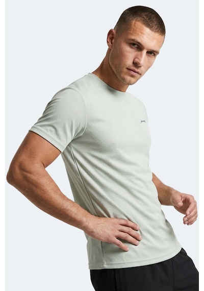 Slazenger Haunted I Erkek Açık Yeşil Tişört