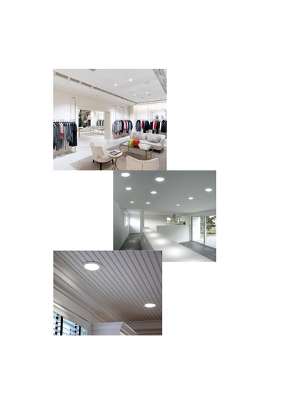 Philips Meson 5,5W Gömme Led Panel 6500K Beyaz Mağaza Spot Lamba (9 cm)