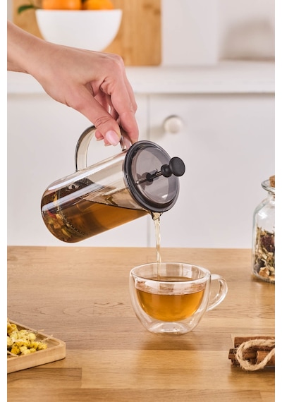 Karaca Alina French Press Gri 350 Ml Gri