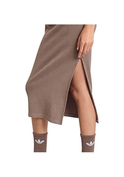 Adidas Ess Rib Dress Kadın Günlük Elbise Ke3167 Kahverengi
