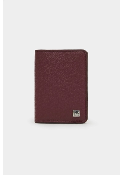 D'S Damat Ds Damat Bordo %100 Hakiki Deri Kartlık Cüzdan 6hc59ortkc001 B01