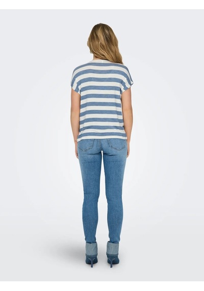 Only Onllira Kadın Bluz 15252103 Mavi